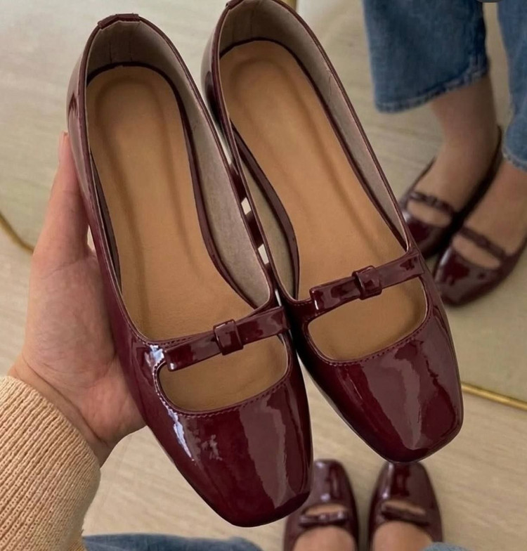 بابت دخترانه عروسکی ورنی سایز۳۷تا۴۰