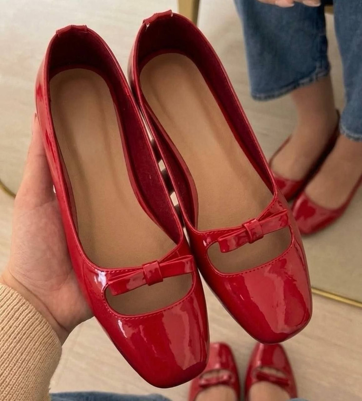 بابت دخترانه عروسکی ورنی سایز۳۷تا۴۰